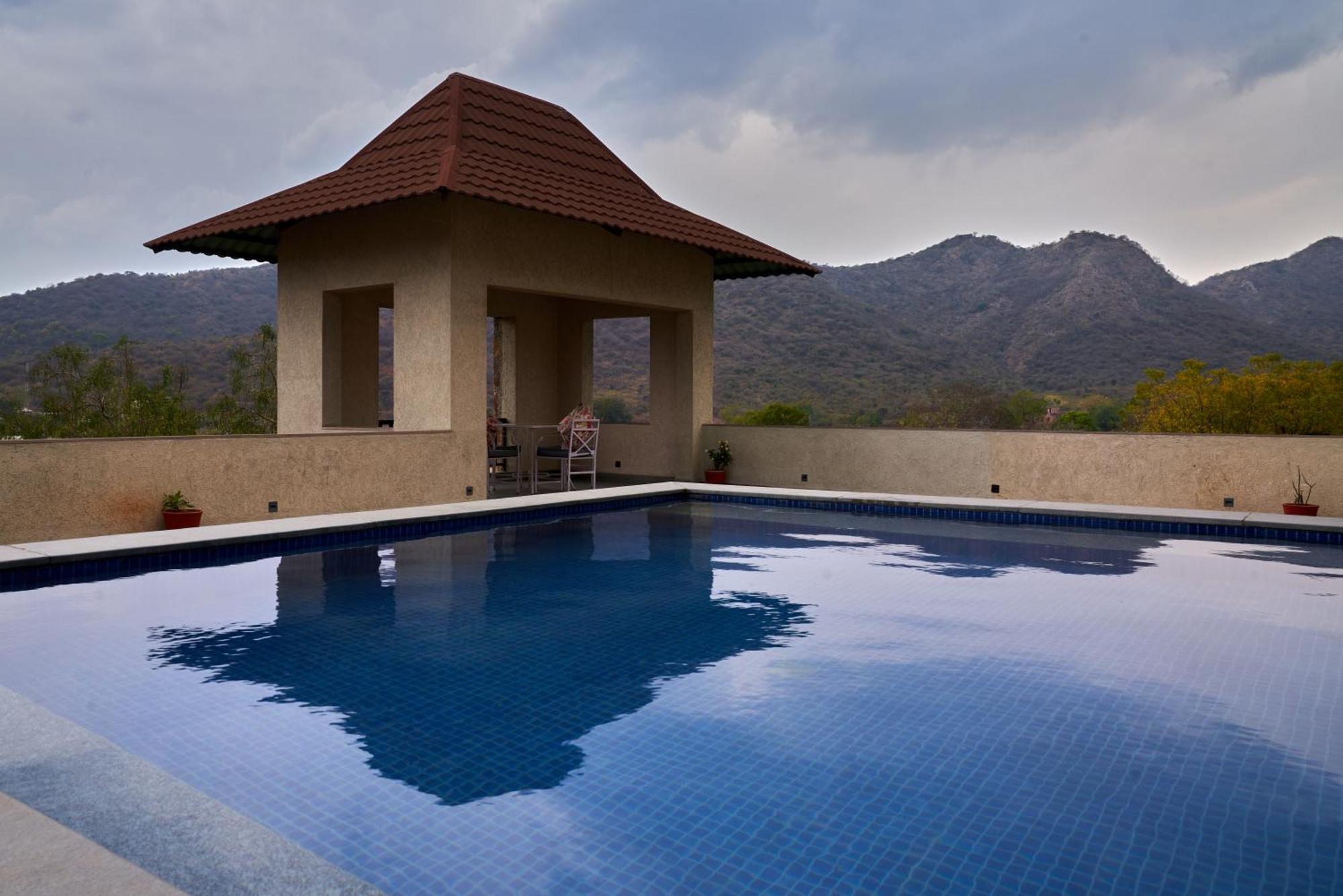 The Hunting Lodge Resort Udaipur - Villas & Pool Dabok Buitenkant foto